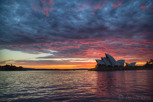Sydney Opera House at sunrise, New South Wales