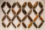 Aborigine shields at Australian Museum, Sydney