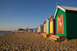 Beach huts at Brighton Beach, Melbourne