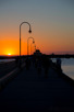 St Kilda pier at sunset, Melbourne