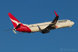 Qantas Boeing 737-800 of the national carrier of Australia, Melbourne