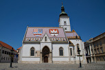 The Church of St. Mark in Gornji Grad, Zagreb