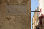 Old Mint Street sign, Valletta