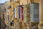Traditional Maltese balconies, Valletta