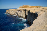 Limestone formations at Gozo