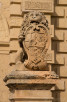 Lion statue outside the Main Gate, Mdina