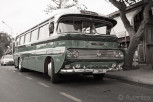Retro bus outside Mdina