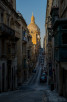 The Basilica of Our Lady of Mount Carmel as seen from Old Mint Street, Valletta