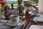 Afternoon tea at the Victoria Falls Hotel