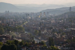 View from the Bijela Tabija (the White Fortress), Sarajevo