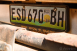 Swazi license plate