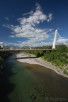 The Millenium Bridge over Moraca river, Podgorica