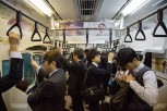 Commuting japanese, Tokyo