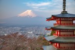 Chureito Pagoda and Mount Fuji, Kawaguchiko