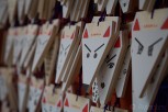 Foxes are the messengers to the Shinto rice god of Inari