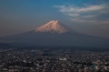 Fuji-san at sunrise, Kawaguchiko
