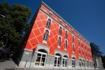 Colorful building, Tirana