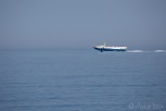The speed boat to Corfu Island in Greece, Sarandë