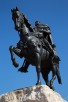The Skanderbeg statue, Tirana
