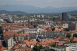 City view from Ljubljana Castle