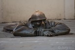 Rubberneck (Čumil) statue, Bratislava