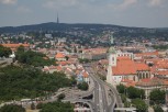 View from the UFO observation deck, Bratislava