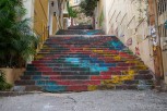 Colorful steps at Gemmayzeh, Beirut