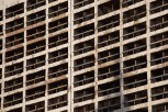 The shell of former Holiday Inn Hotel, Beirut