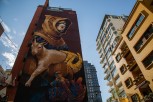 Street art at Hamra Street, Beirut