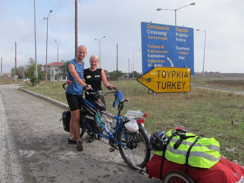 Cyklingen ner till Turkiet! Cyklingen ner till Turkiet!
