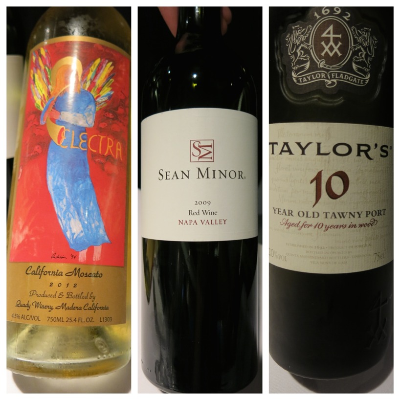 Det blev vinpaket med sött vitt vin till anklevern, fylligt och rökigt rödvin till varmrätten och slutligen portvin till desserten. Det blev vinpaket med sött vitt vin till anklevern, fylligt och rökigt rödvin till varmrätten och slutligen portvin till desserten.