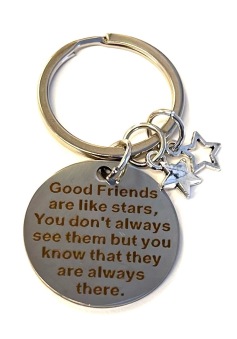 Nyckelringar med olika budskap - Good Friends, Nyckelring