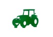 Väggkrok, Traktor - Väggkrok, Grön Traktor