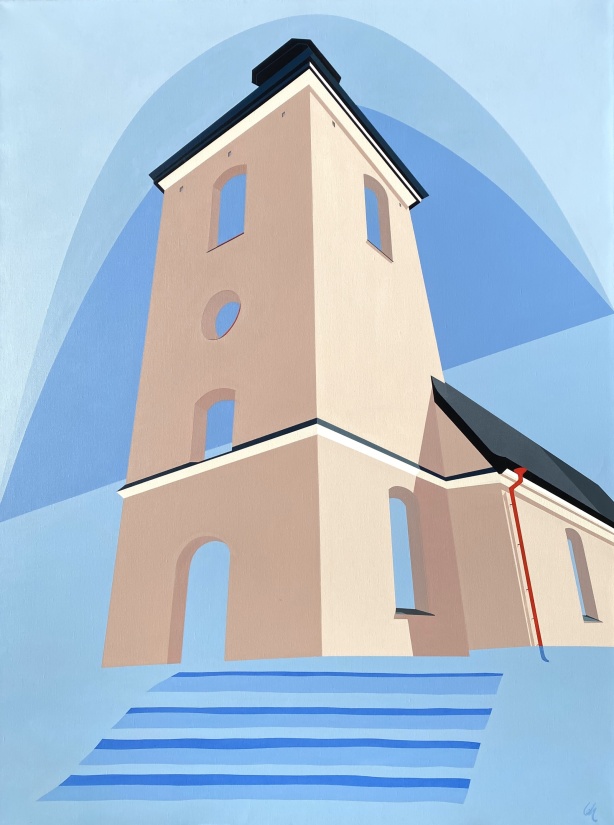 Kila Kyrka, Västmanland. 90x120 cmr pandemin