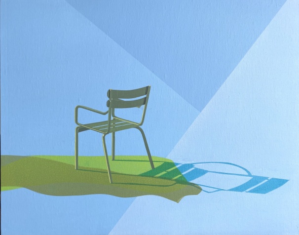 Luxembourgträdgården, Paris. 60x50 cm