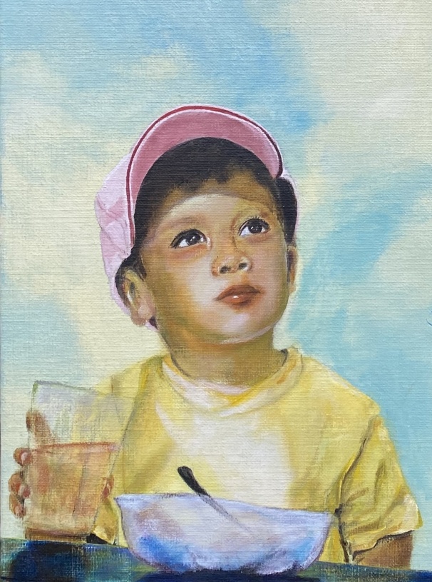 Detaj av bild 50x60 cm