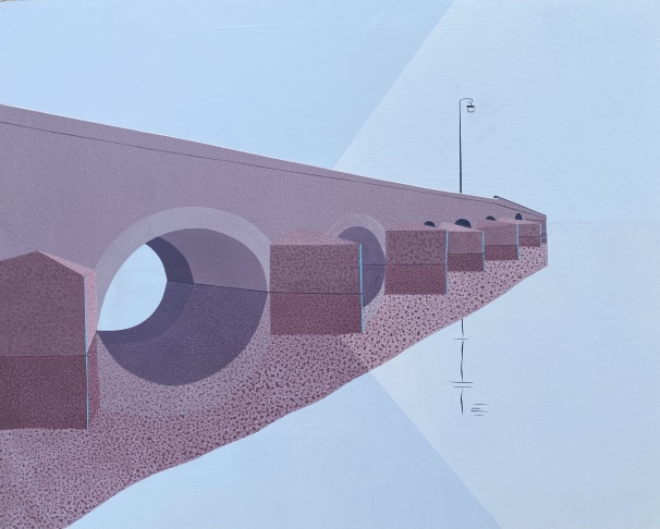 Vinter, Grez-sur-Loing. 50x40 cm