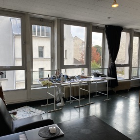 Cité Internationale des art, Paris. Bild från min vistelse där hösten-21.