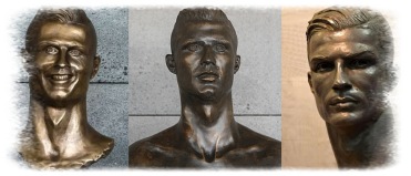 Originalet till vänster och den nya i mitten och till höger en som Real Madrid beställt.
