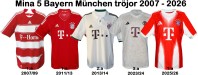 Till BAYERNS MÜNCHEN 5 tröjor