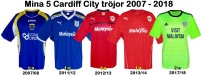 Till Cardiffs 5 tröjor