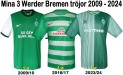 Till Werder Bremens 3 tröjor