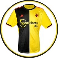 WATFORDs förstatröja från 2019 - 2020