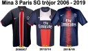 Till Paris SGs 3 tröjor