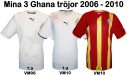 Till Ghanas 3  tröjor