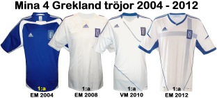 Till mina 4 GREKLANDtröjor