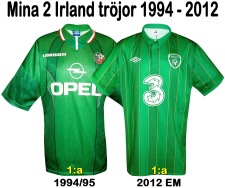 Till mina 2 IRLANDtröjor