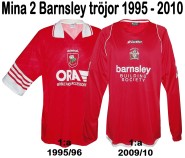 Till mina 2 BARNSLEYtröjor
