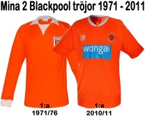 Till mina 2 BLACKPOOLtröjor