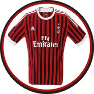 MILANs förstatröja i från 2011 - 2012
